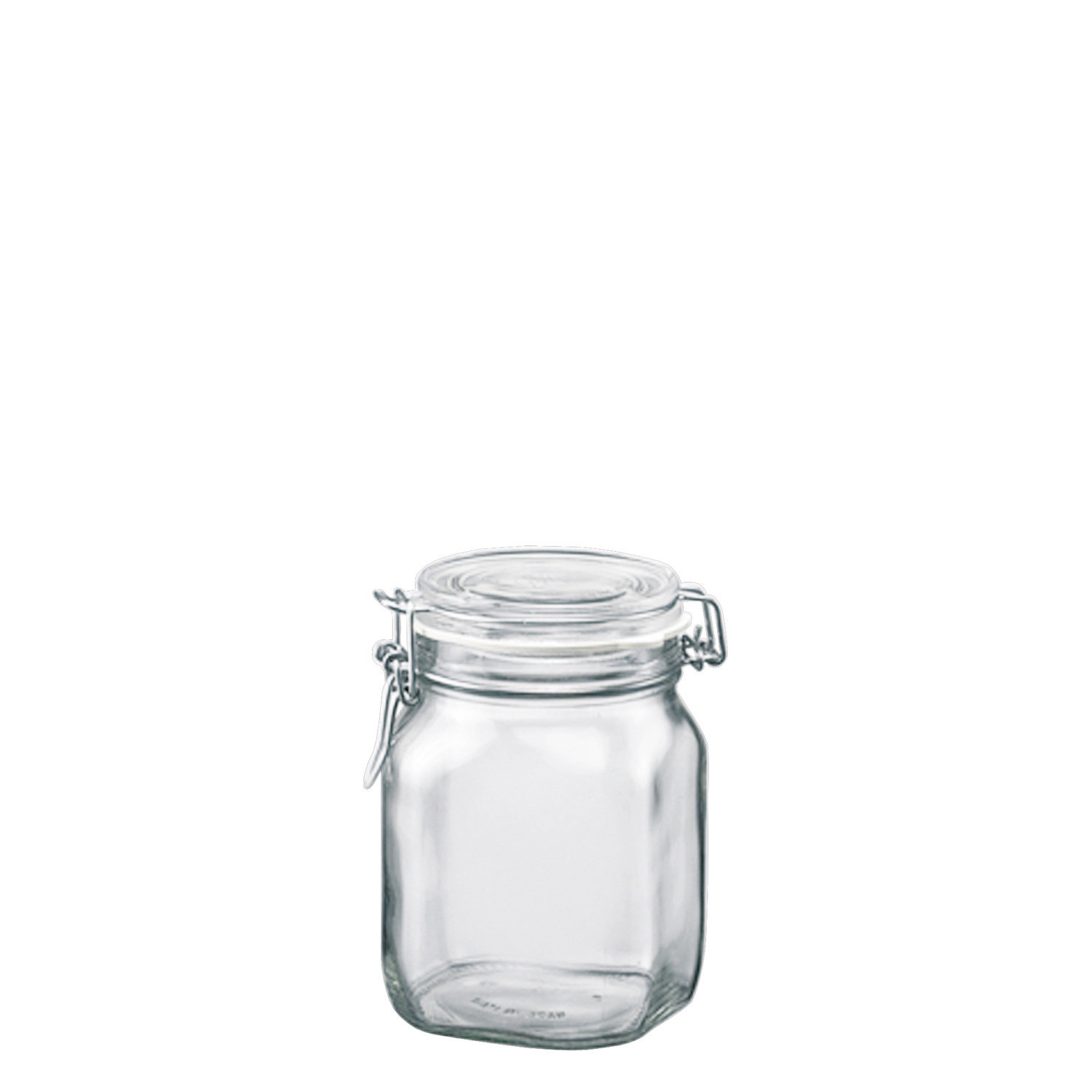Fido, Einmachglas 1,00 l / 131 x 131 x 160 mm mit Bügelverschluss